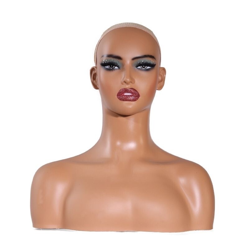 Pvc Wig Head Model Half-Body European and American Model Head Wig Stand Dummy Model Head Mannequin Head Pvc Wig Head Model Half-Body European and American Model Head Wig Stand Dummy Model Head Mannequin Head