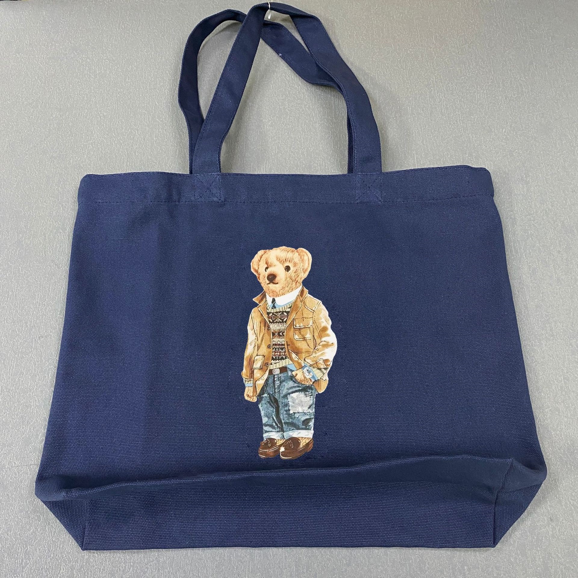 진한 파란색(자연색 재킷 곰)