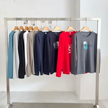 农村乡下赶集便宜地摊货源 男装长袖t恤打底衫5元 阿里巴巴批发网