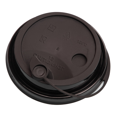 Milk tea cup lid 90 caliber disposable cup lid commercial milk tea cup conjoined leak-proof injection molded lid transparent lid universal