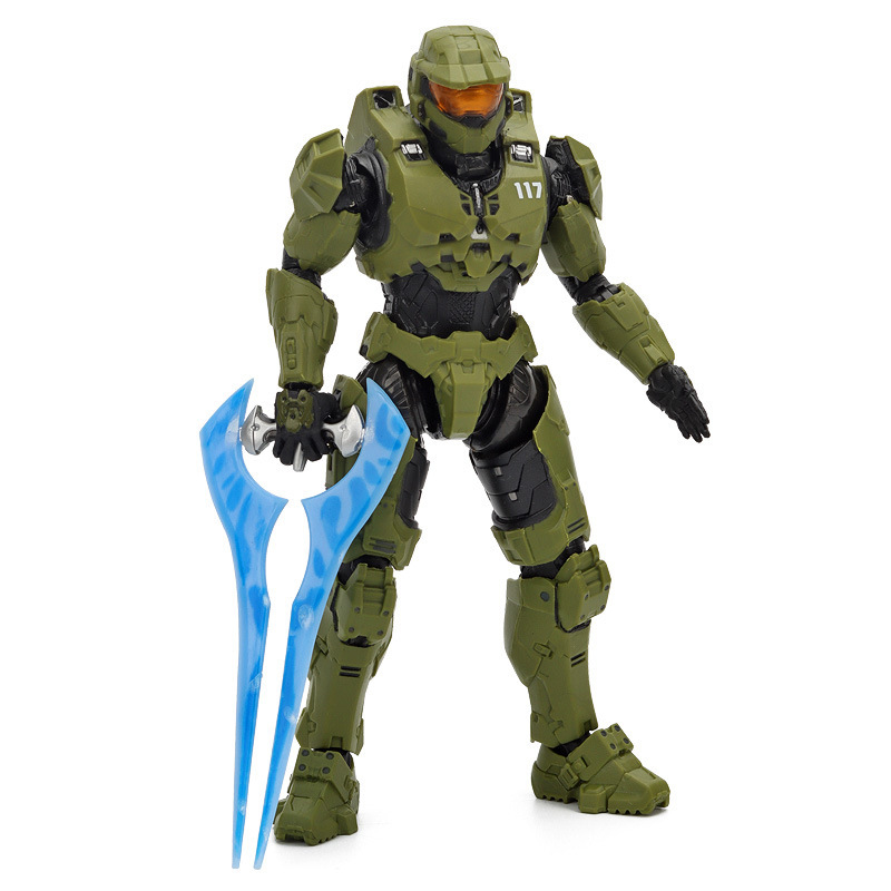 HALO 5 Sergeant HALO Game HALO Infinite 1/12 Movable Model Doll Hand Ornaments Gift Boxed