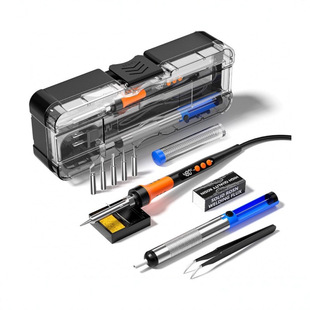 Orange Digital Display Electric Soldering Iron suit New Luotie suit