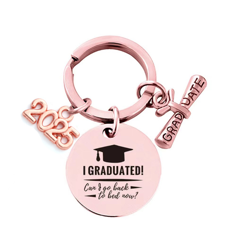 Estilo Simple Letra Número Acero Inoxidable 201 Unisexo Llaveros display picture 3