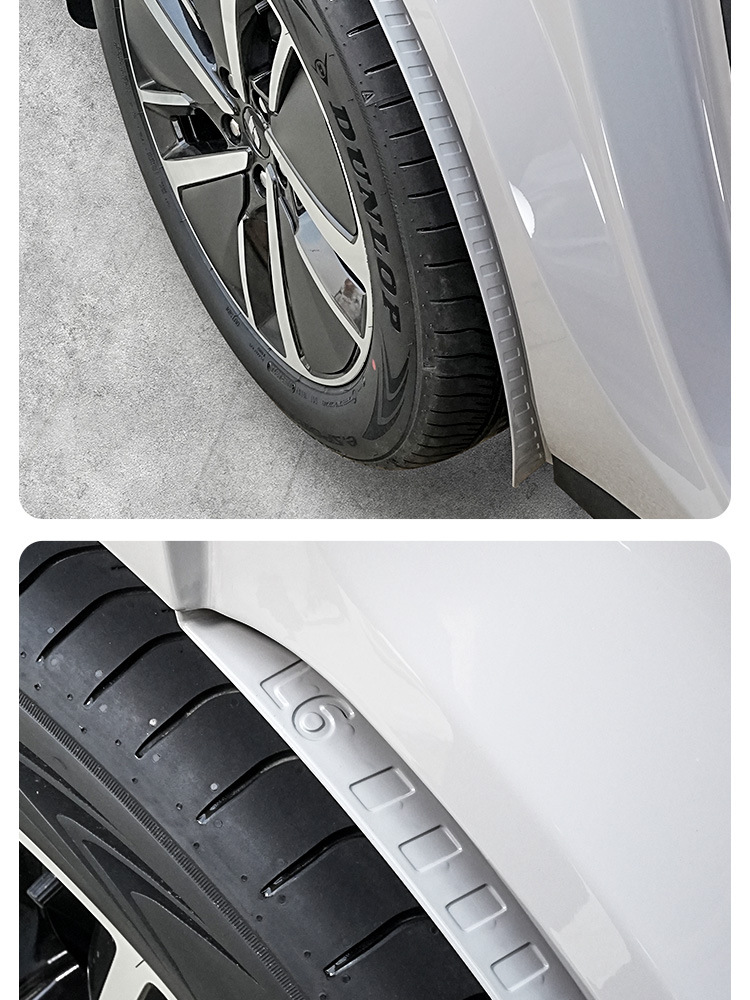 24/25 Model Li Auto I6I8L6L7 Rear Door Liner Mudguard Mudflap No-Drill Rear Tire Upgrade Special