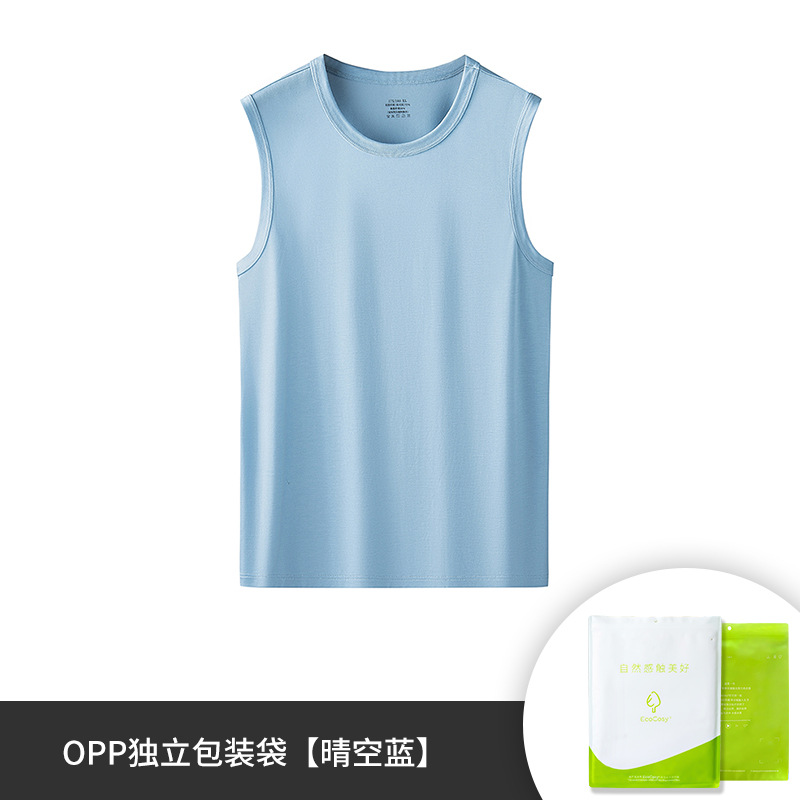 Procesamiento personalizado nuevo estilo Youkesk primavera y verano chaleco de obstáculos para hombres deportes base camiseta sin mangas spot