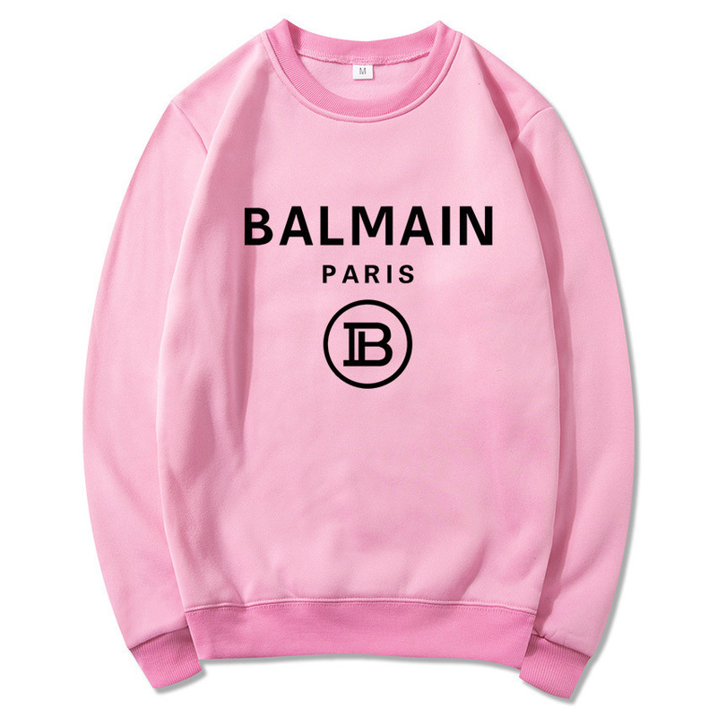 2024 Spring/Autumn collection: Balmain’s new round-neck, letter-printed, loose-fit sweatshirts for men and women, a trendy European and American brand 2024 Spring/Autumn collection: Balmain’s new round-neck, letter-printed, loose-fit sweatshirts for men and women, a trendy European and American brand