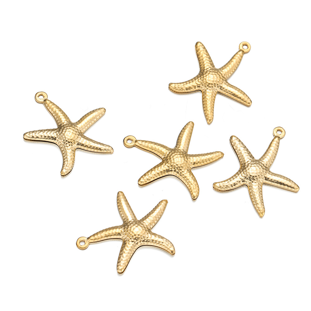 20g Weight Pendant Jewelry Making Type DIY Ornament Accessories Classification 10 PCS/Package Quantity 304 Stainless Steel Material Strawberry, Shell, Fish Pattern All Seasons Season Plating Design Simple Style Style 10 PCS/Package 304 Stainless Steel Strawberry Shell Fish Pendant DIY Ornament Accessories 1