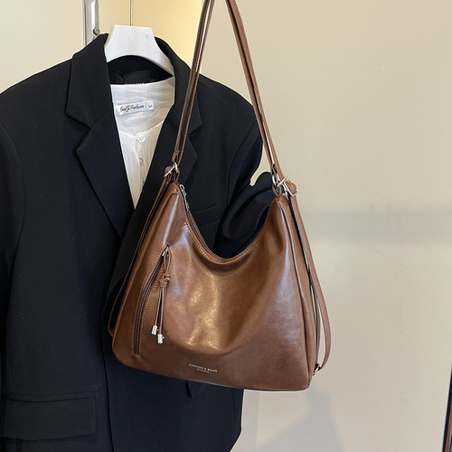 Women's 2025 New Model Commuting Crossbody Bag, Spring Fashion, University Student School Bag, Tote Bag