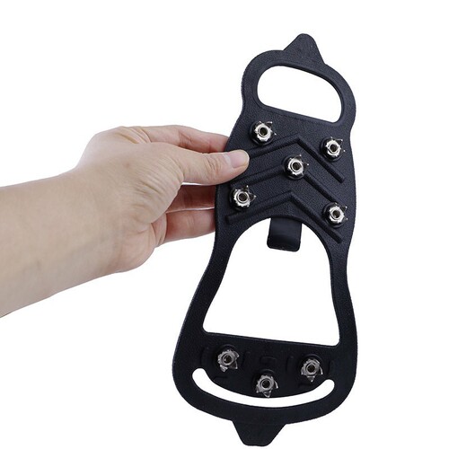 Snowy outdoor anti-slip shoe covers, ice surface anti-slip shoe covers, skiing anti-slip ice cleats, cotton shoe covers, anti-slip hiking, anti-slip covers
