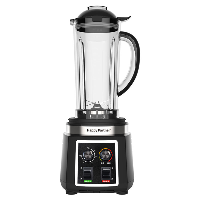 Licuadora Comercial Kefusai Happypartner de 3L para Smoothies, Bebidas Calientes, Helados Finos, Jugos y Arroz con Leche
