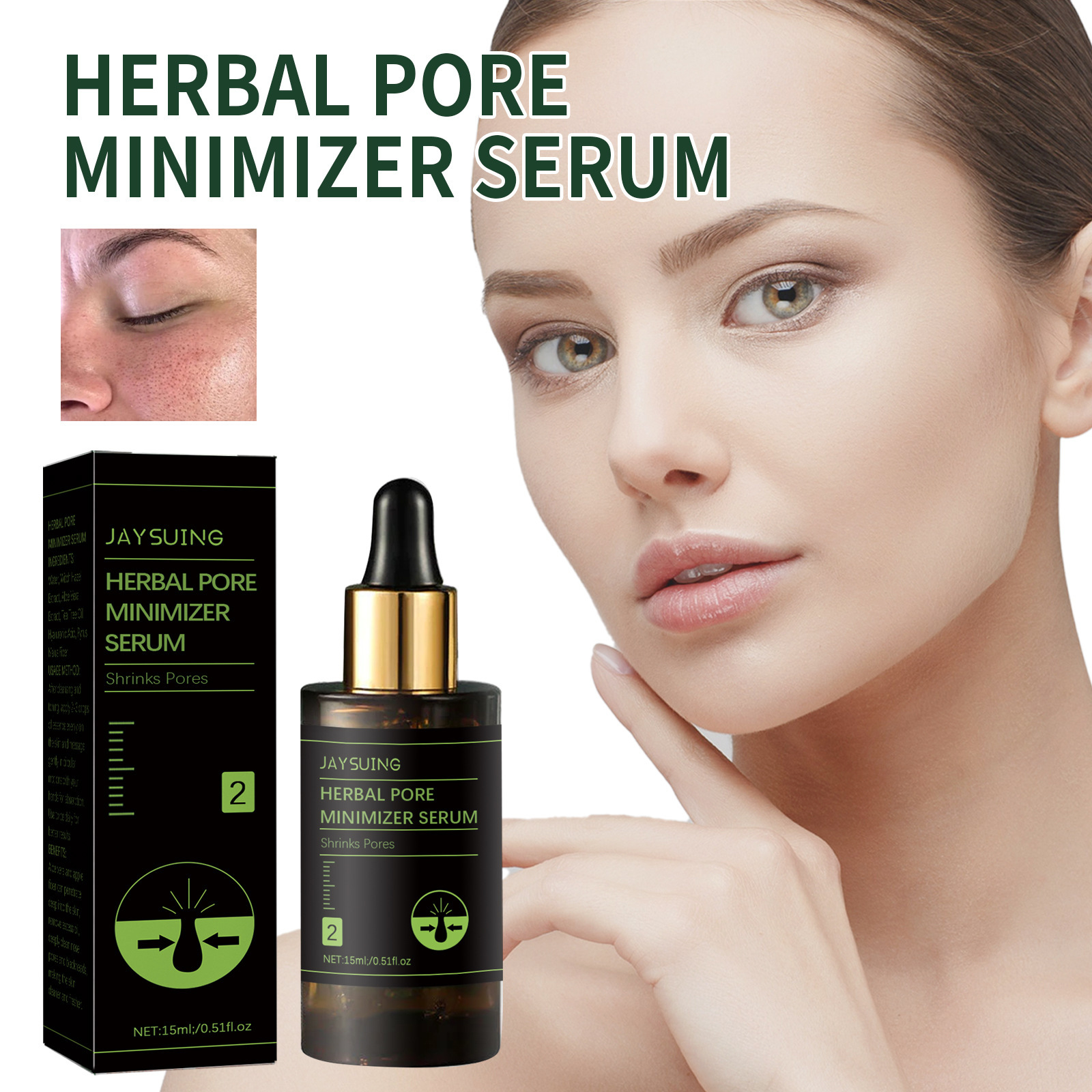 Jayswing Herbal to fade spots, fine lines, tender pores, brighten skin tone and moisturize essence_voghion.com