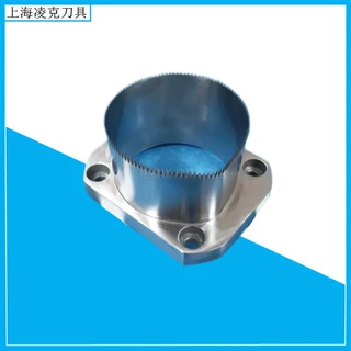 供应塑料杯盖打孔刀片 酸奶盖冲孔齿刀 奶茶杯成型打孔圆柱形刀片