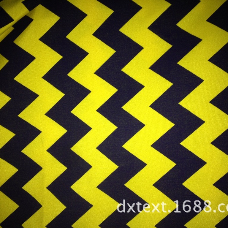 厂家直供 0123456789 特宽 波浪 齿轮 大小圆点  春亚纺磨毛布