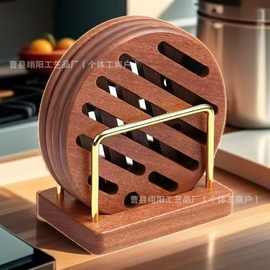 实木隔热垫家用高温隔热防烫餐桌盘子桌垫碗碟木质垫子杯垫锅垫