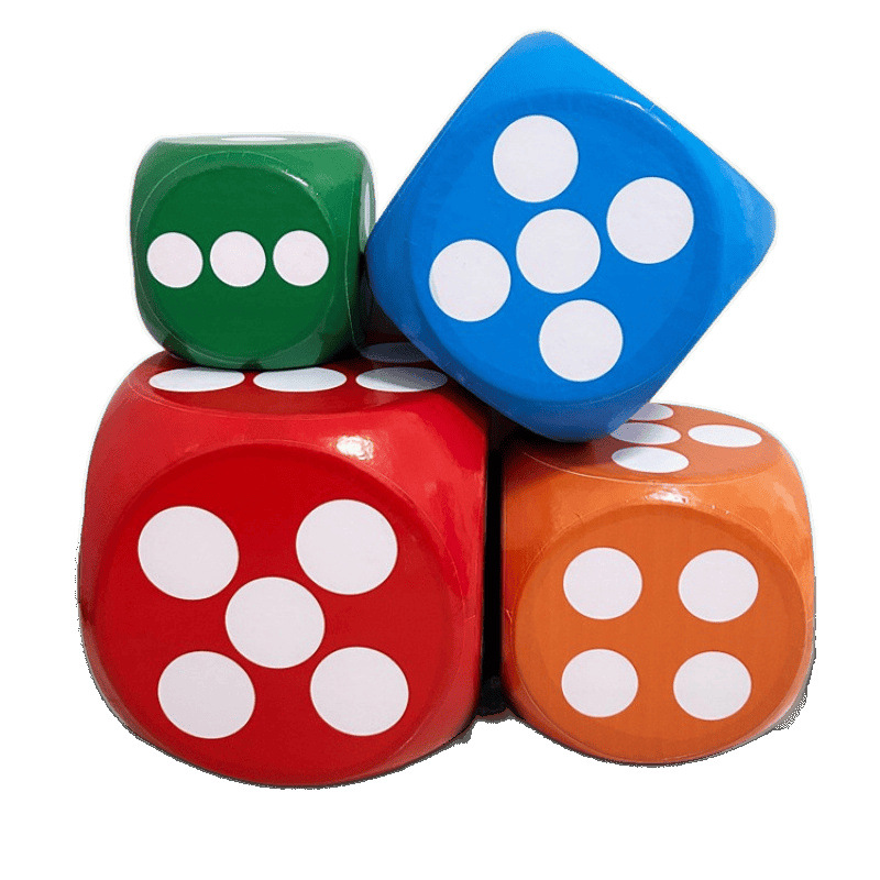 Big dice from foam, game props, toy