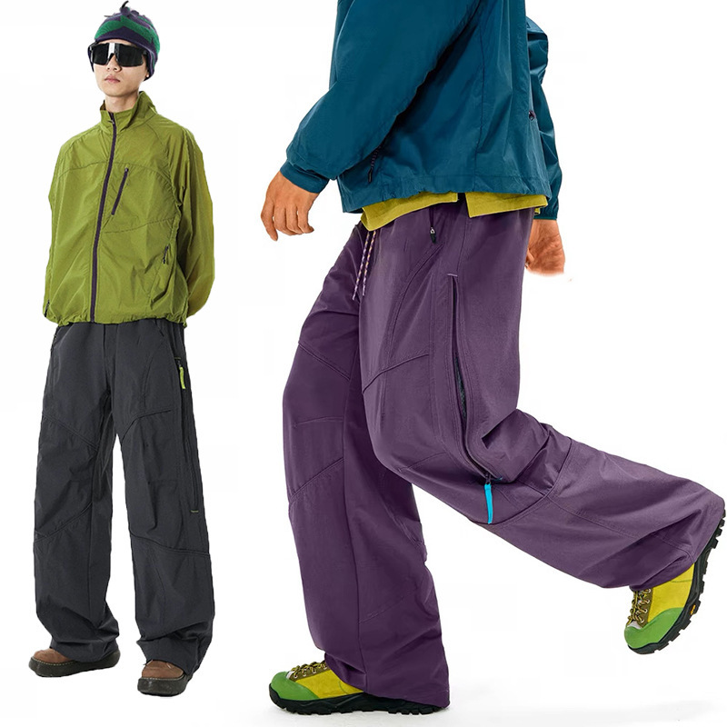 Mountain Paratrooper Pants Men's Outdoor Waterproof Assault Pants Women's Lightweight Hiking Soft Shell Pants Loose Workwear Straight Pants Mountain Paratrooper Pants Men's Outdoor Waterproof Assault Pants Women's Lightweight Hiking Soft Shell Pants Loose Workwear Straight Pants