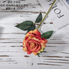 Factory velvet Ruyi Rose Night Rose Improvement Flower Export Fake Flower Wholesale Home Furnishing Wedding MW03336