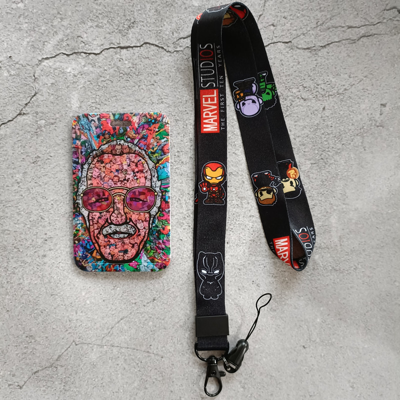 Creativo serie Marvel tarjeta Tarjeta de dibujos animados tarjeta del campus estudiante acceso control Metro Bus tarjeta titular puede ser ordenado