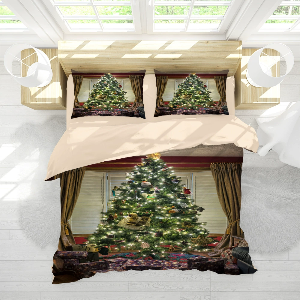 (Cross-border trading), duvet cover, comfortable set, bedding, 3 piece set