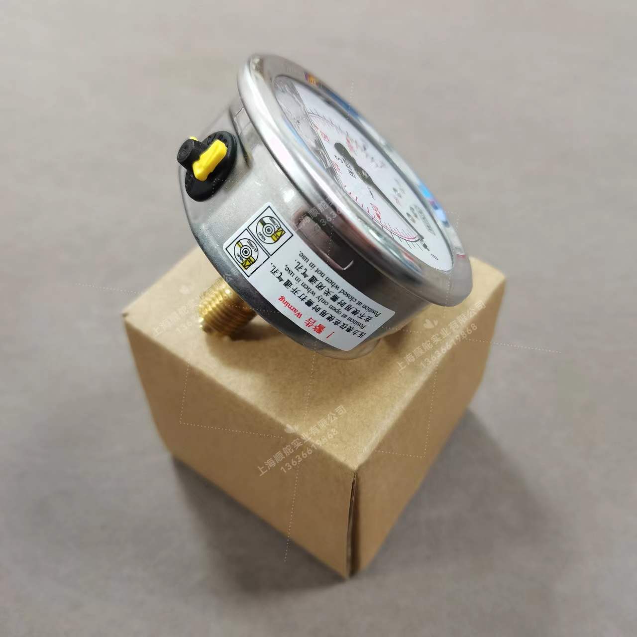 德国WIKA威卡充油耐震压力表213.53.063 反应釜专用压力表 1.6MPA