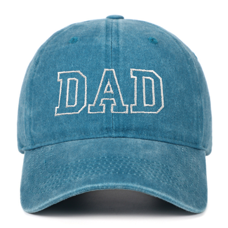 Amazon ベストセラー ウォッシュドコットン DAD MOM 刺繍ベースボールキャップ レトロ スポーツ レジャー ピークキャップ トレンディなサンハット|undefined