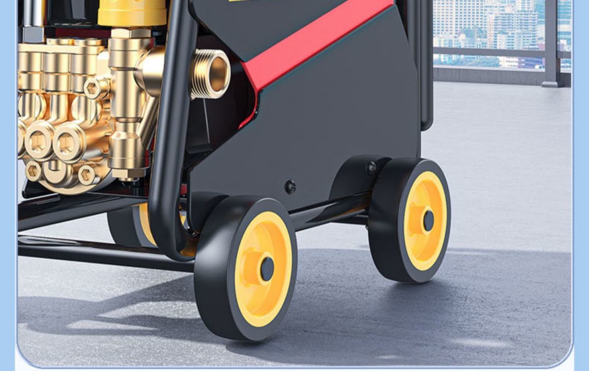 Guide Car High-Pressure Water Pump for Home Use 220V High-Power Car Washing Water Gun for Vehicle Floor Cleaning