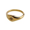 Three dimensional ring stainless steel suitable for men and women, universal accessory, European style