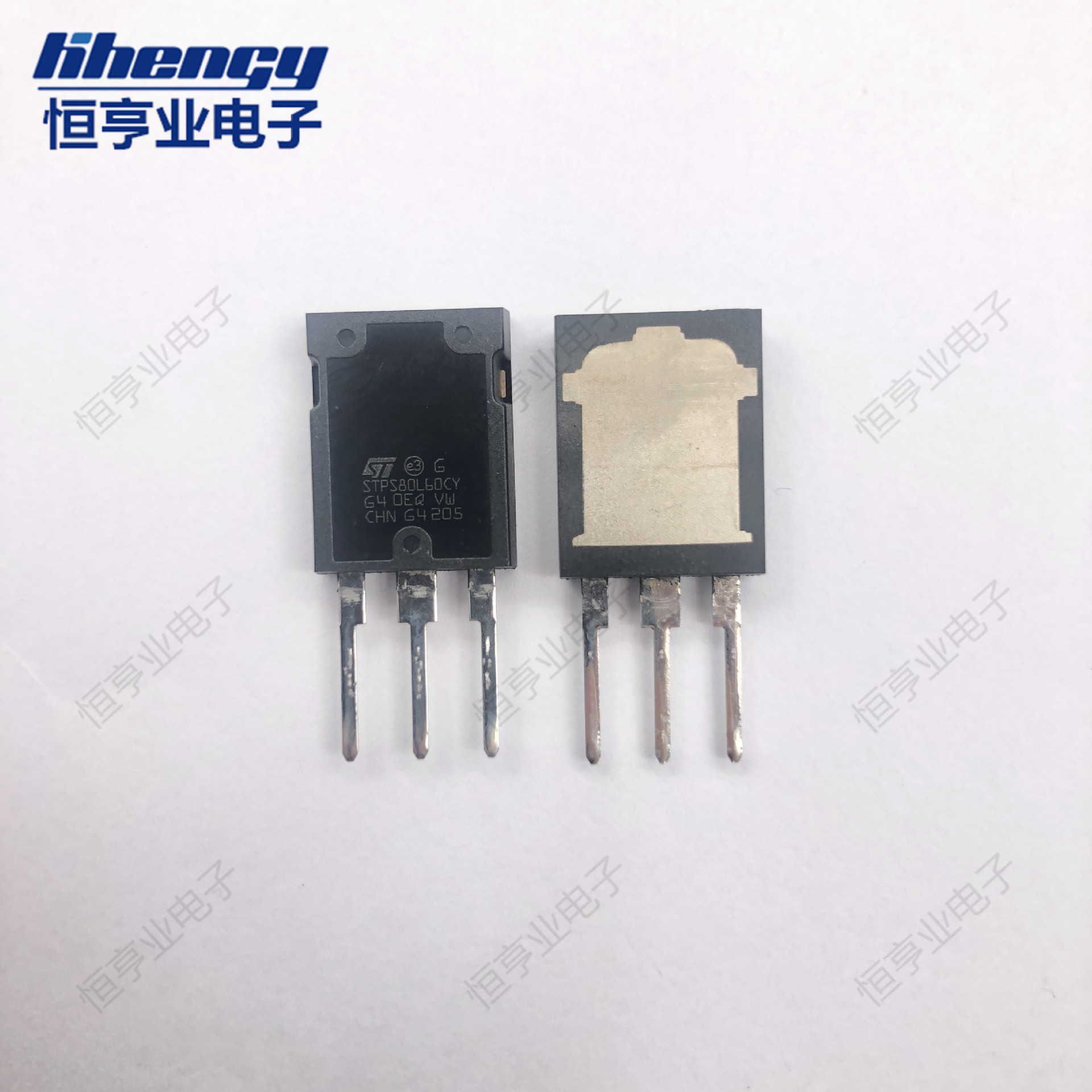 批发 STPS80L60CY TO-247 肖特基二极管与整流器 ST/意法原装现货