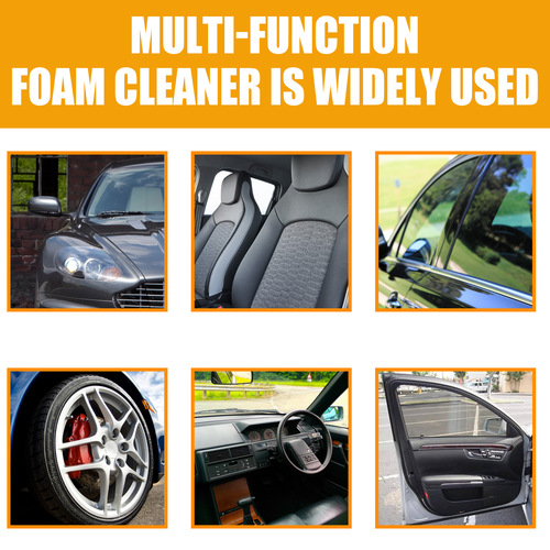 EELHOE Car Multi-purpose Foam Cleaner, Ceiling Seat Interior Seat Stain Remover and Cleaner