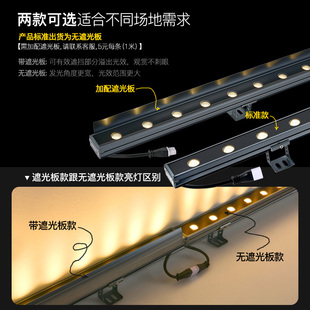 ♤ Solar Wall Washer Outdoor Waterproof Led Spotlight House Exterior Wall Advertising Sign Lighting Project Atmosphere