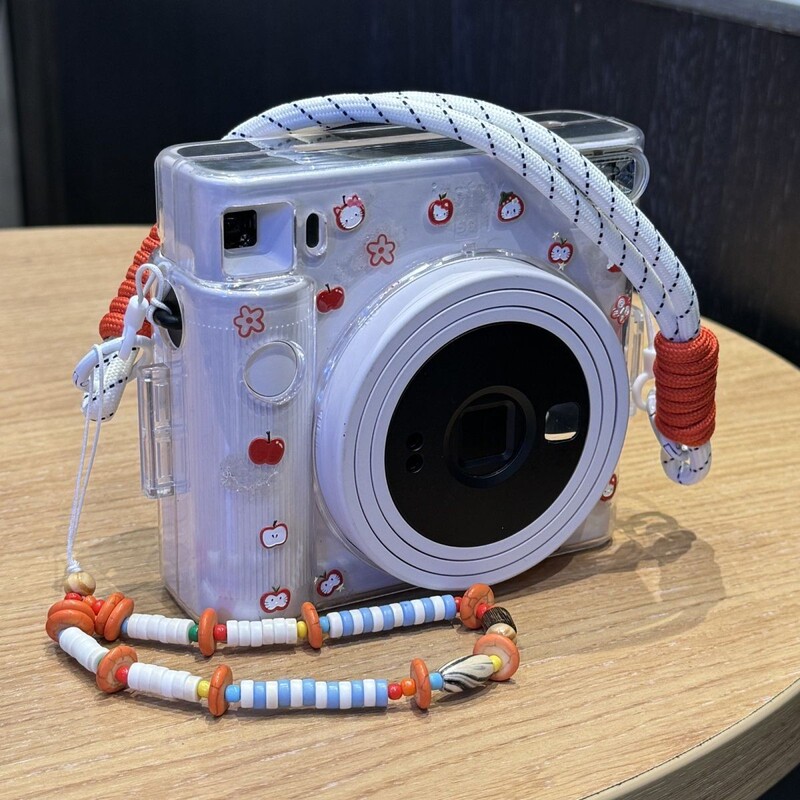 Special Transparent Protective Case for Fujifilm Sq1, Sq1 Shoulder Strap, Cute Camera Bag, Durable and Sturdy