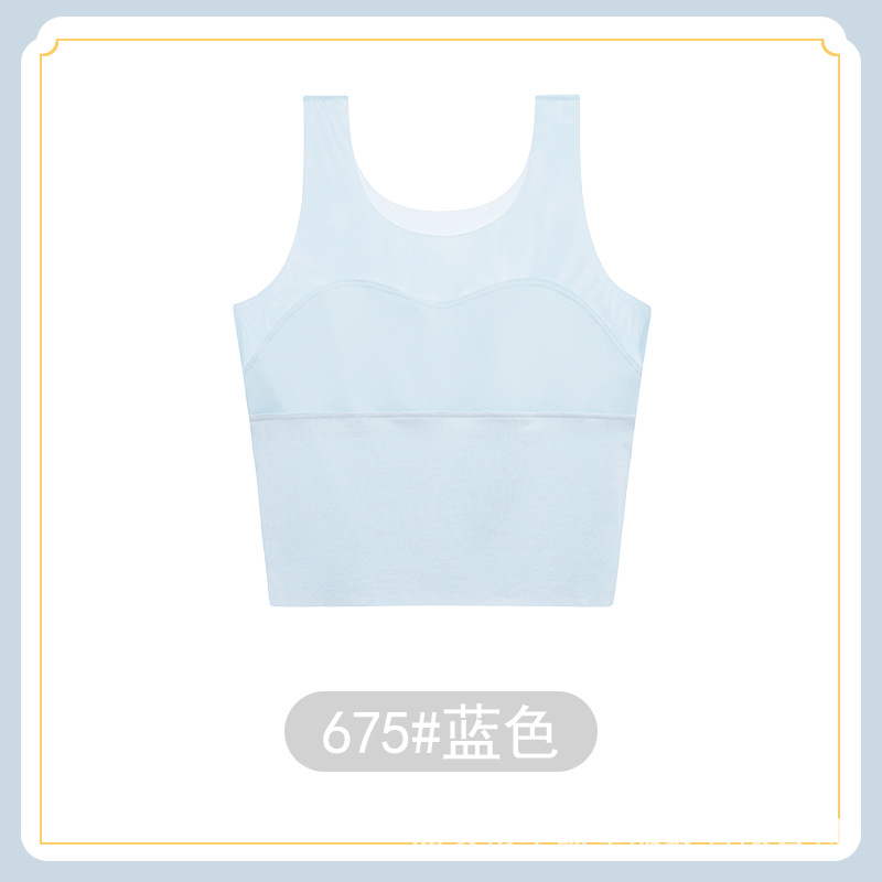 Ropa interior modal para niñas de primaria, chalecos para niñas, sujetadores para niñas mayores, estilo top de primera etapa.