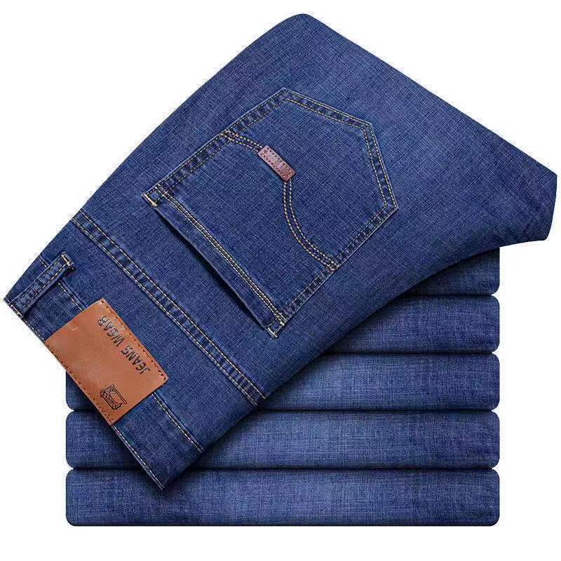Jeans men's straight tube loose factory direct cheap pants work pants a generation of work jeans
