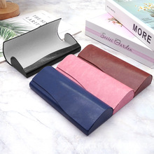 厂家定制暴龙眼镜盒PU皮质手工盒高级感镜盒框架近视眼镜盒