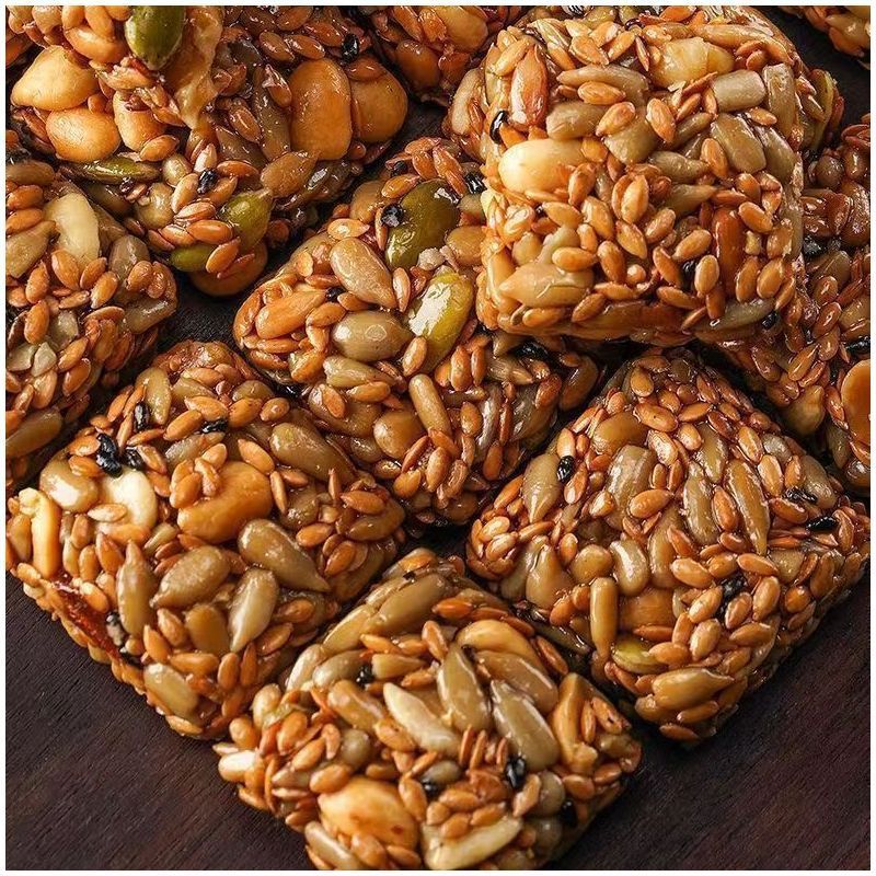 亜麻の実のクルミのショートニングは砂糖を入れていません。手作りのお菓子は伝統的にサクサクしています。|undefined