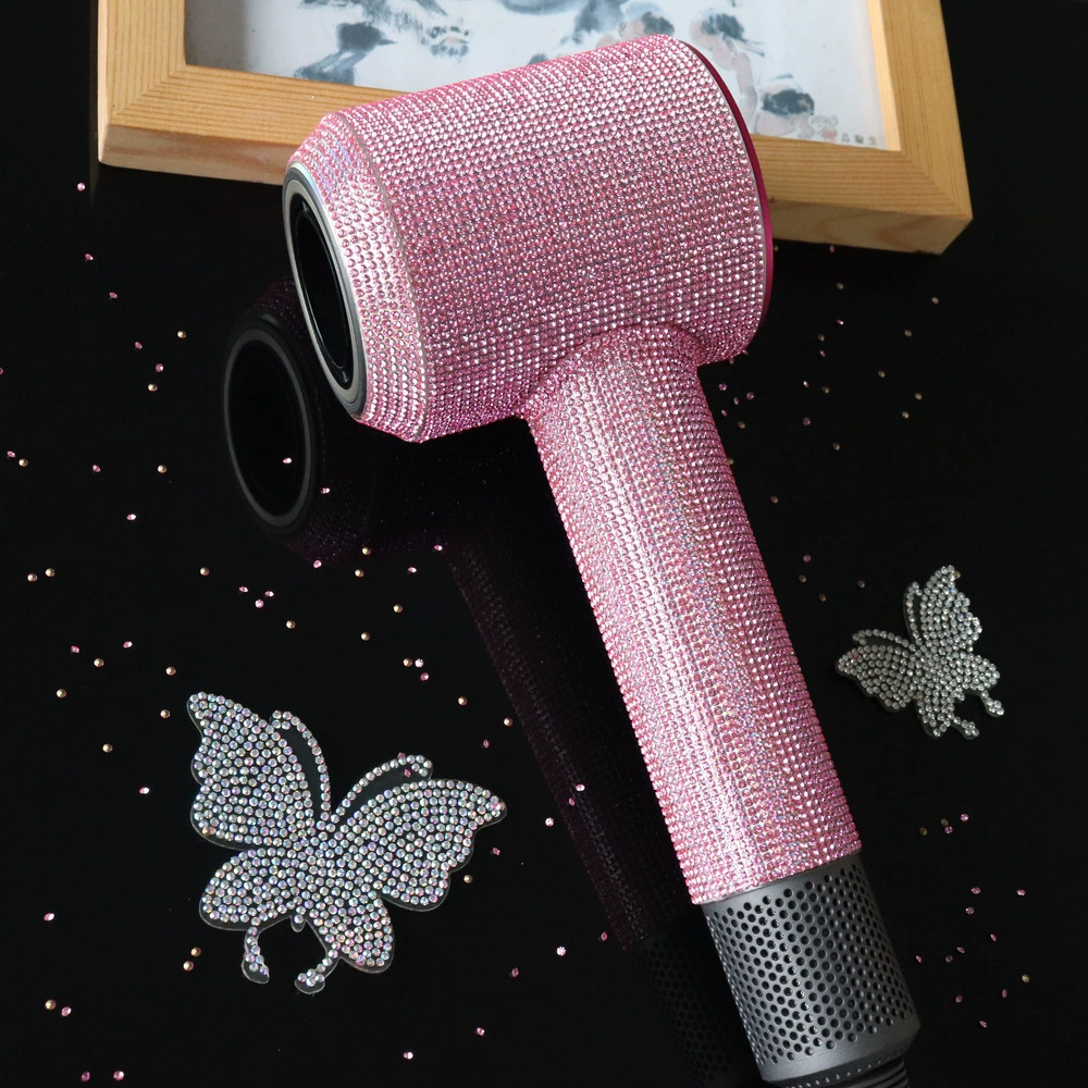 Защитная крышка (Dyson) для фена, полная стразовая наклейка, декоративная покрывающая кожа