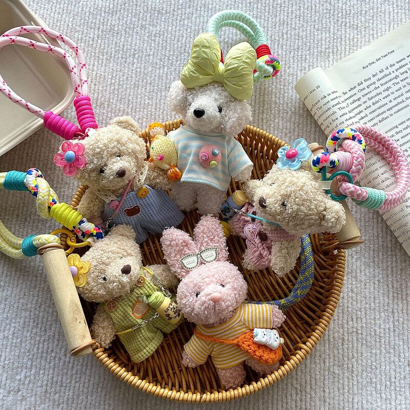 South Korea Dongdaemun Dopamine Wear Sweater Teddy Bear Blogger Same Bag Pendant Bag Pendant Girlfriend Gift