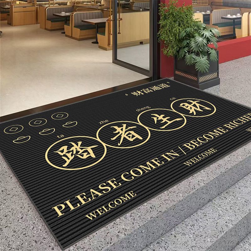 商用进门地垫店铺酒店门口红色迎宾地毯大面积耐脏除尘脚垫