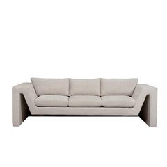 北歐現代三人異形沙發小戶型美式客廳簡約創意設計師輕奢民宿沙發