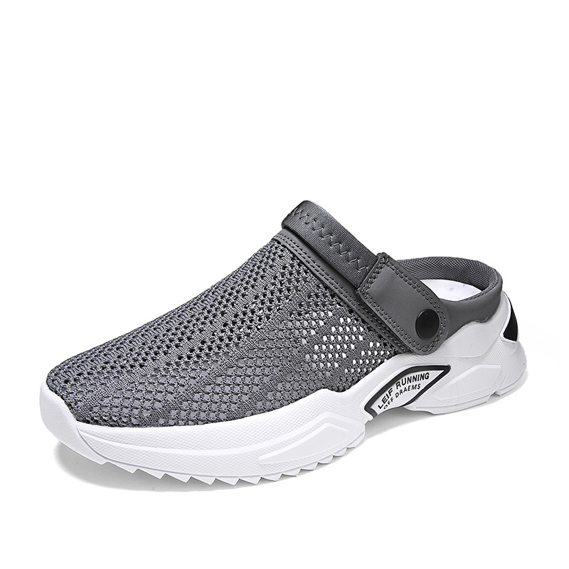 Zapatillas de moda transfronterizas de tamaño grande zapatillas de verano para hombres zapatos de playa un zapato dos zapatillas deportivas para hombres image 9
