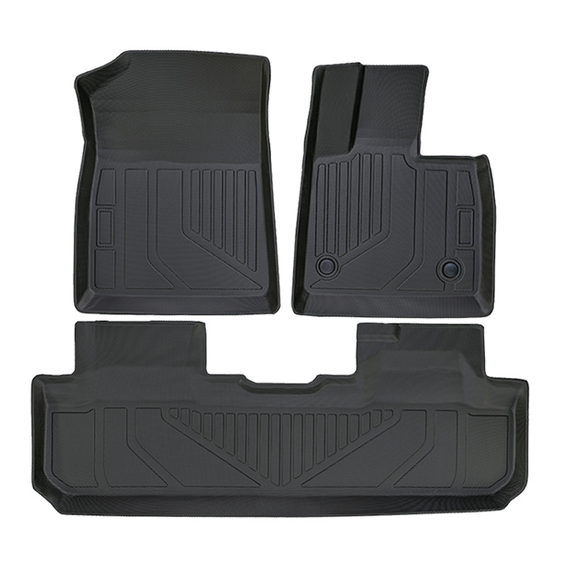 Para BYD Sealion6 2024 timón derecho 3D Material para todo clima TPE Alfombrilla del pie Alfombrilla del maletero Alfombrilla del piso