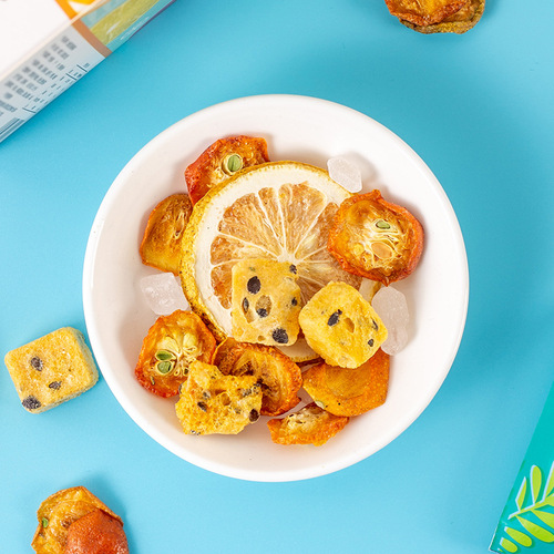 Ginger Citrus and Passion Fruit Tea, Famous Fruit Tea, Freeze-dried Lemon Slices, Honey Passion Fruit and Lime Tea, Wholesale, Dropshipping One Piece