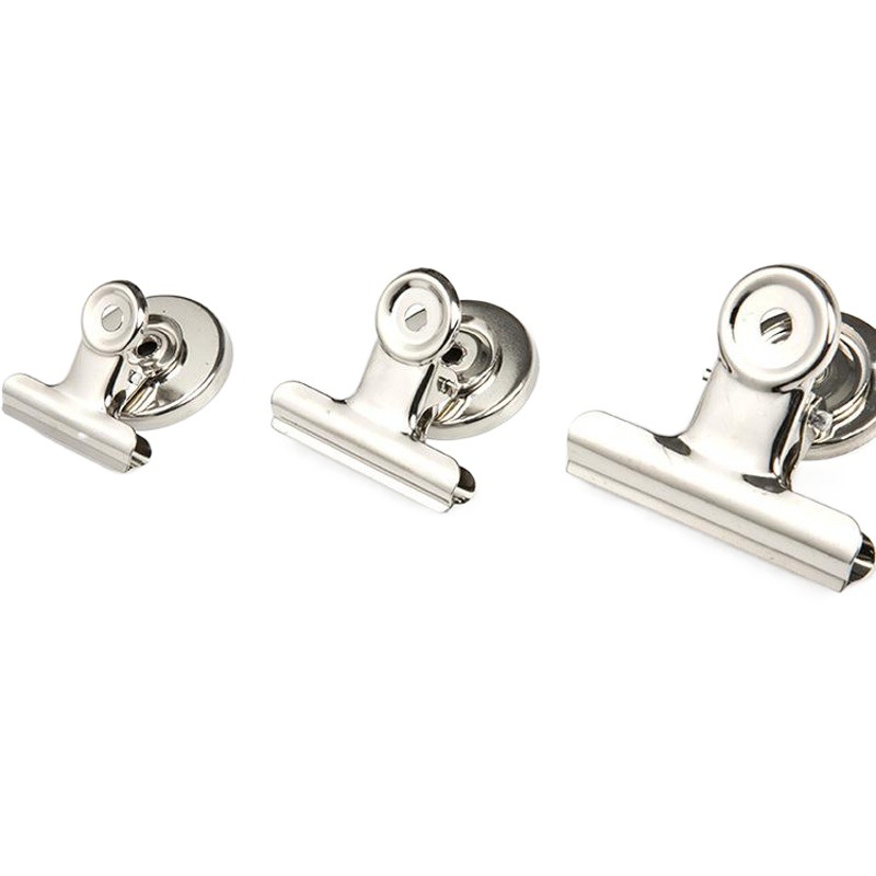 31mm38mm50mm imán clip Oficina diario refrigerador clip metal fuerte clip magnético clip de la etiqueta clip magnético