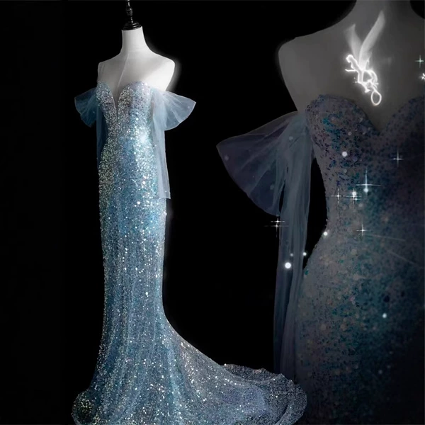 Light blue tail model