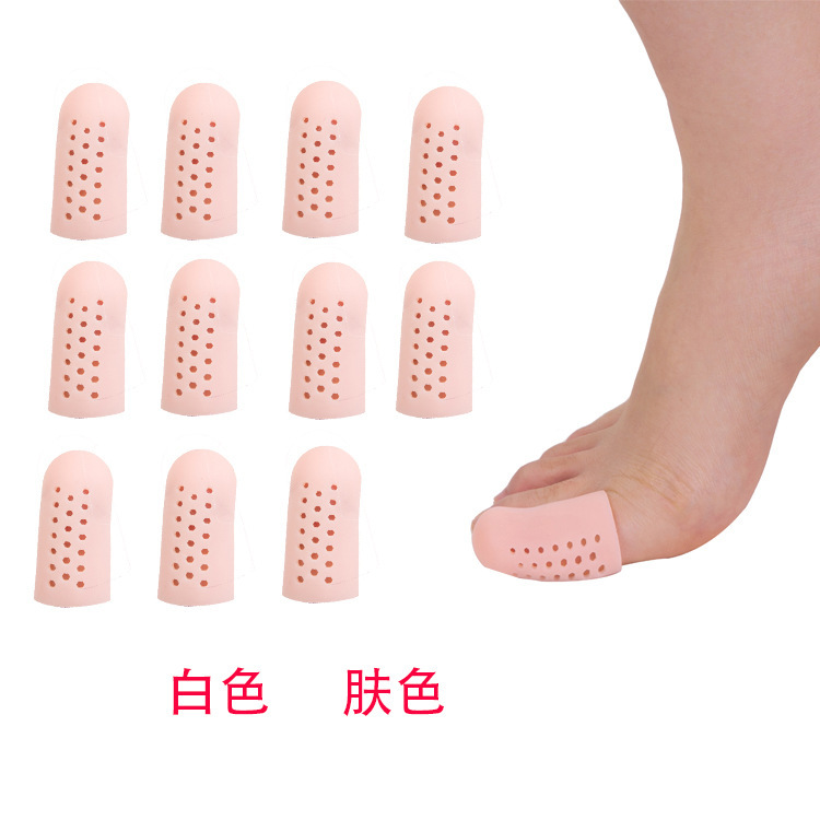 Big Toe Protector Anti-wear Protector Silicone Foot Finger Protector Breathable Soft and Comfortable Thumb Protector