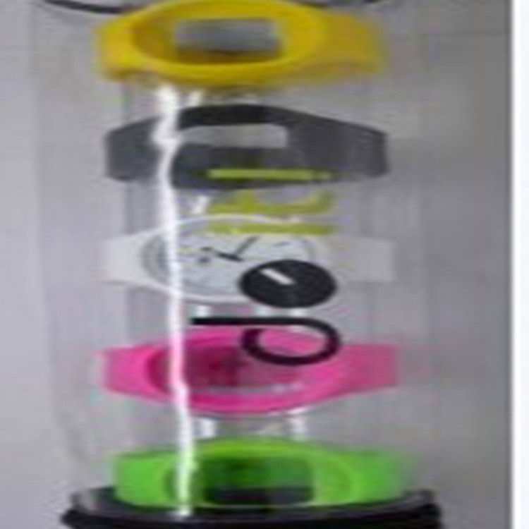 PVC手表袋磨砂电压拉链手表袋彩色胶骨手表袋 销售礼品套装手表袋