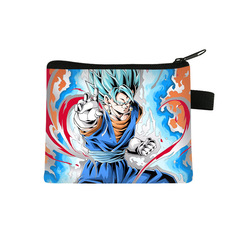 2024 New Dragon Ball Cartoon Mini Children's Wallet Card Holder for Boys and Girls Short Length Storage Bag Wholesale