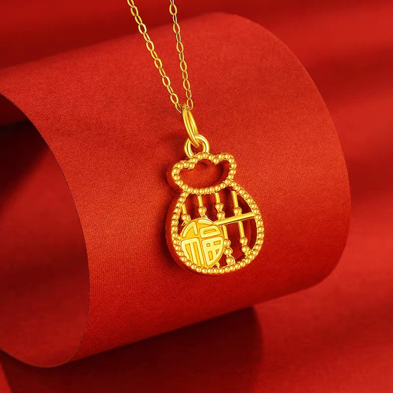 복주머니 주판 펜던트 (약 0.3g 이내)