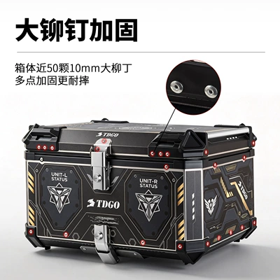 Motorcycle trunk, trunk
