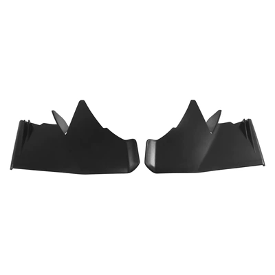 Motorcycle cushion — Tank Cover, Front Cover - fixed-wind-wing-black